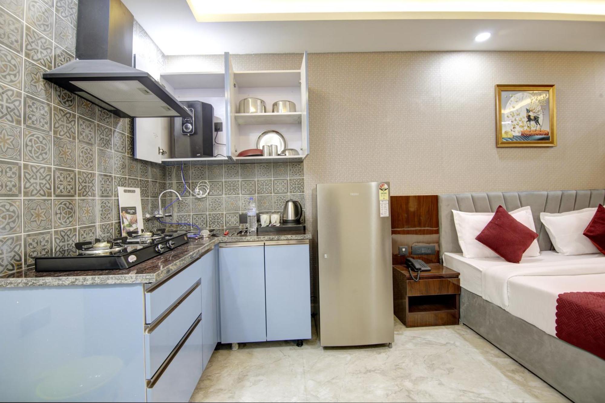 Limewood Stay - Millennium Huda City Center 古尔冈 外观 照片