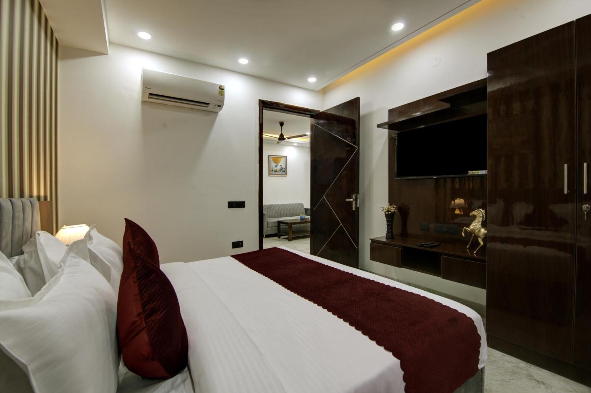 Limewood Stay - Millennium Huda City Center 古尔冈 外观 照片