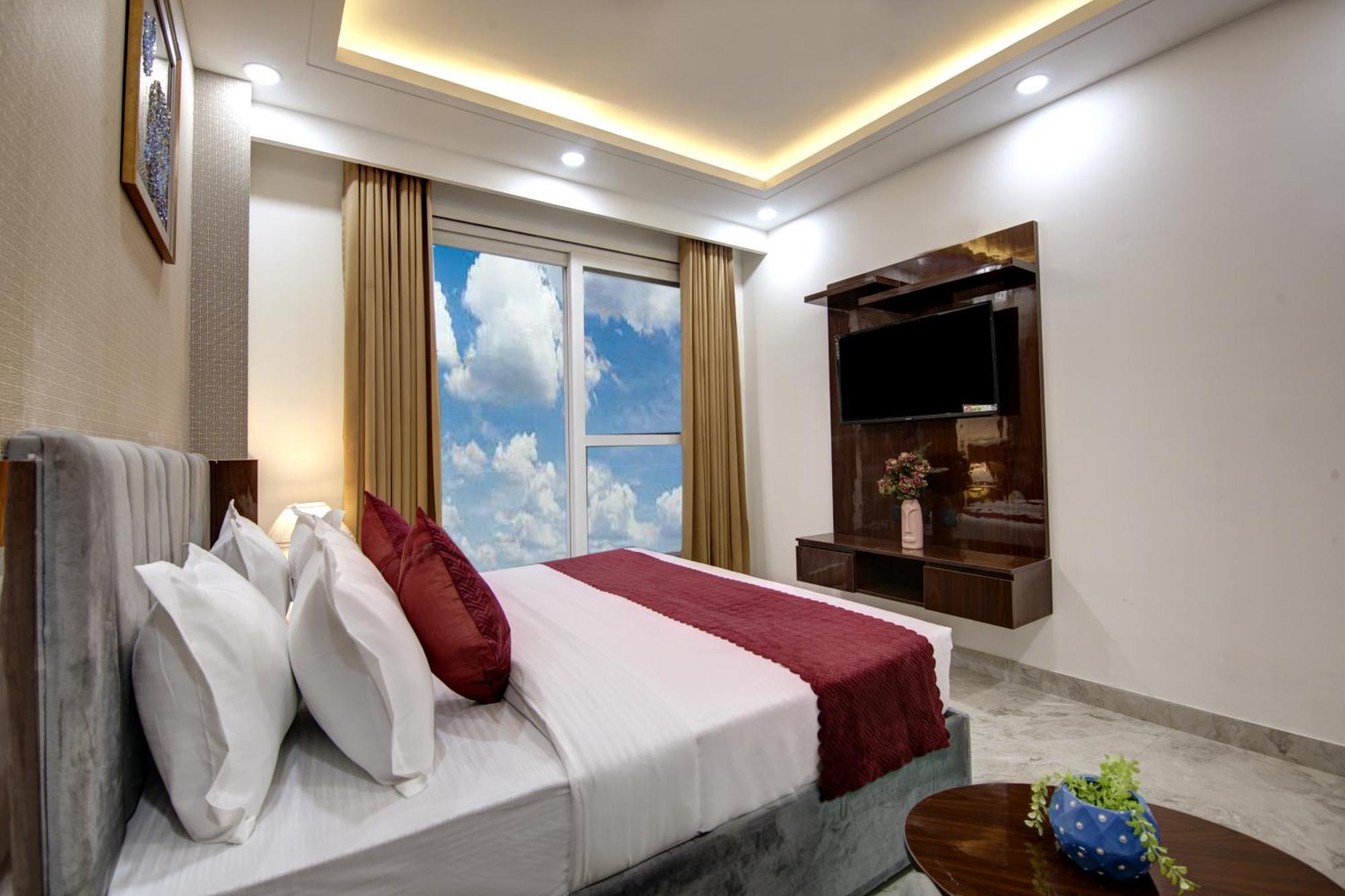 Limewood Stay - Millennium Huda City Center 古尔冈 外观 照片
