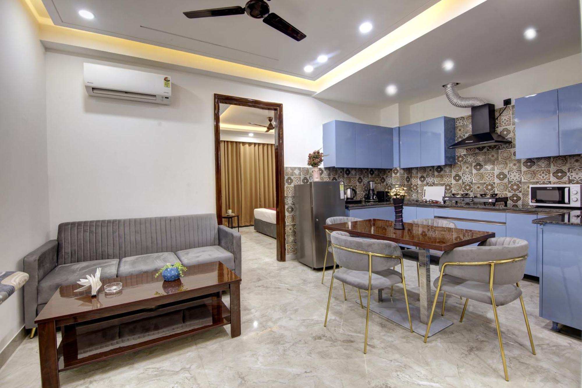 Limewood Stay - Millennium Huda City Center 古尔冈 外观 照片